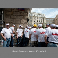 Lower House blockade  by Solidarity 2012